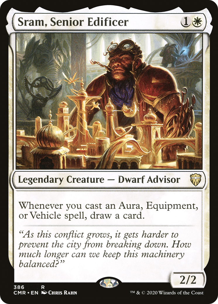 Image of Sram, Senior Edificer (CMR-386) - Commander Legends