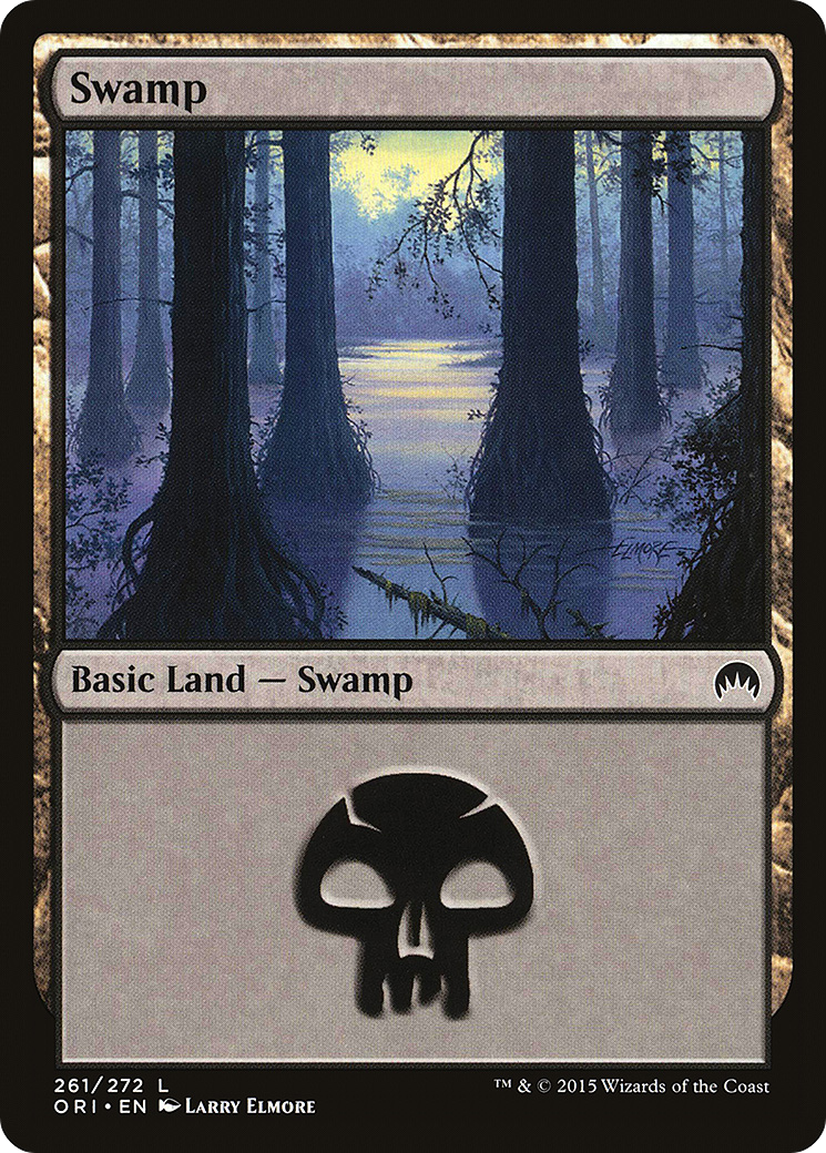 Image of Swamp (261) (ORI-261) - Magic Origins Foil