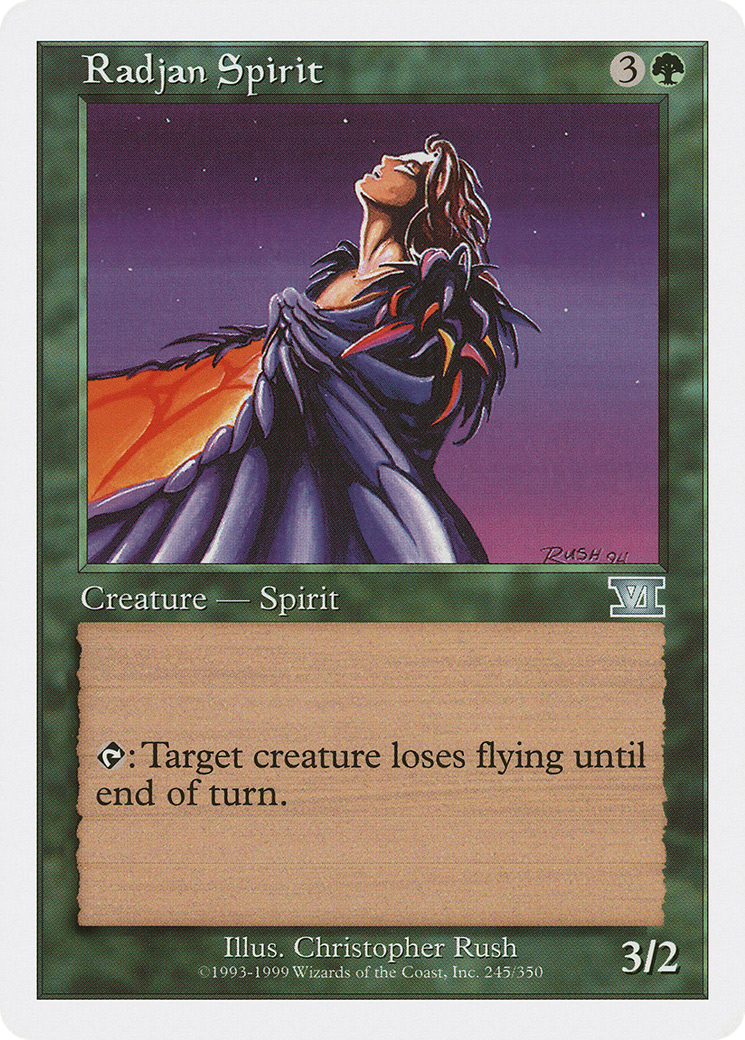 Image of Radjan Spirit (6ED-245) - Classic Sixth Edition