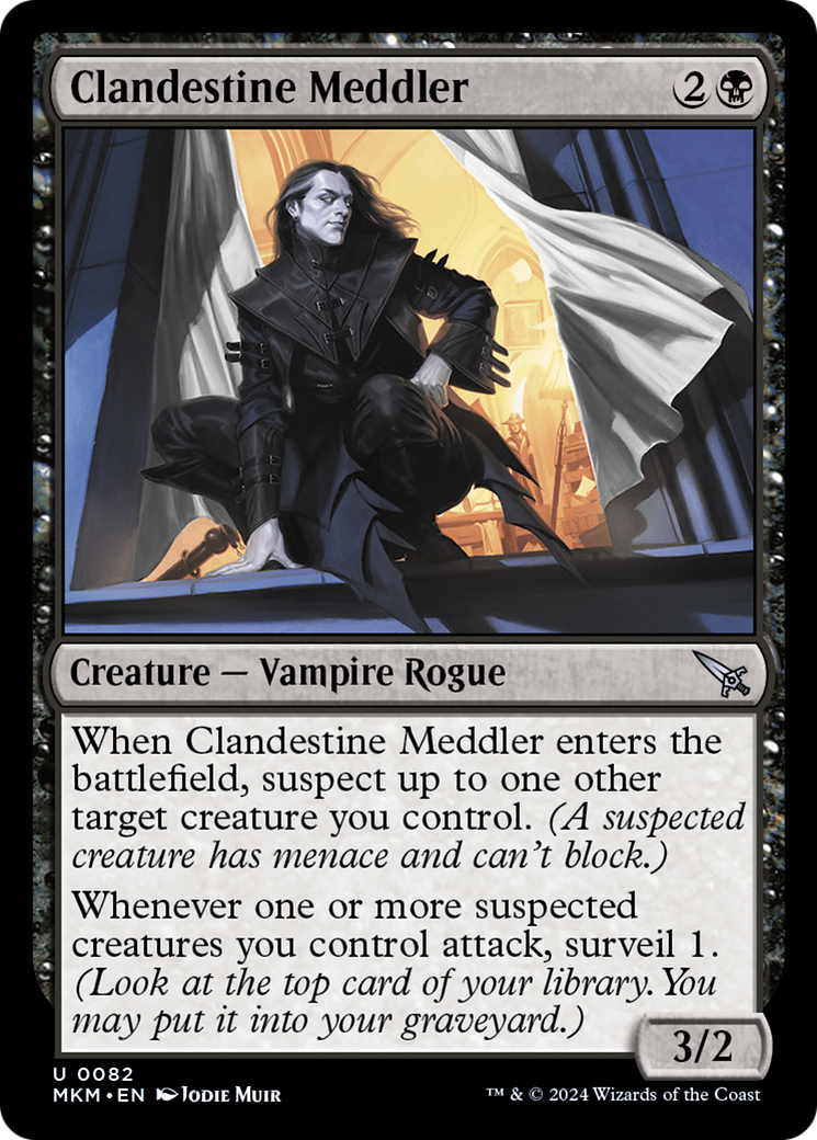 Image of Clandestine Meddler (b) (MKM-082) - Murders at Karlov Manor