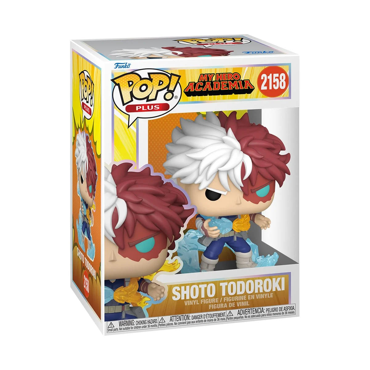 Image of My Hero Academia Shoto Todoroki Funko Pop! Vinyl Figure Plus #2158