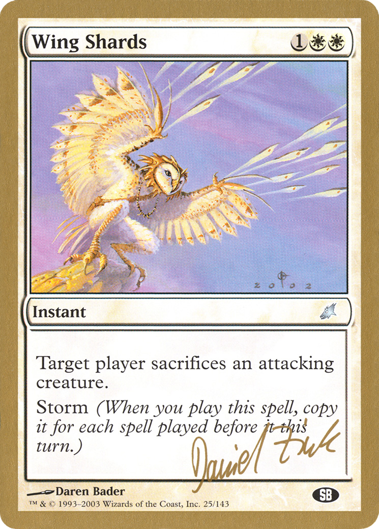 Image of Wing Shards - 2003 Daniel Zink (SCG) (SB) (WCD-) - World Championship Decks 2003