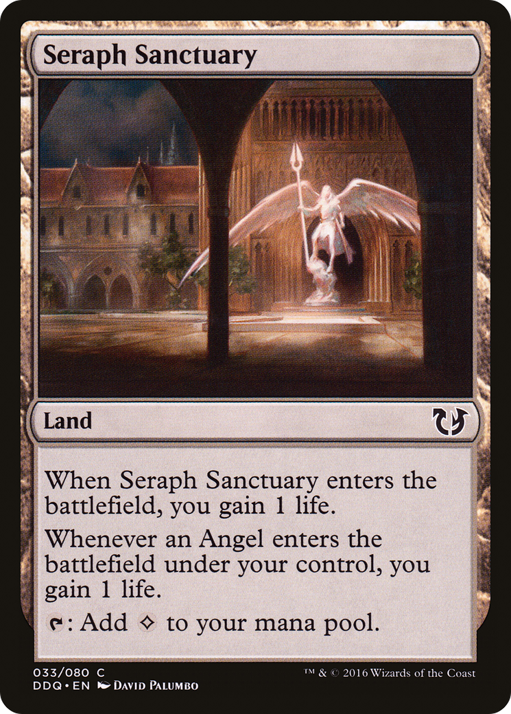 Image of Seraph Sanctuary (DDQ-033) - Duel Decks: Blessed vs. Cursed