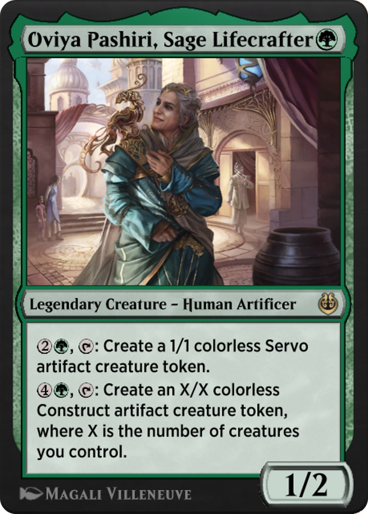 Image of Oviya Pashiri, Sage Lifecrafter (KLR-174) - Kaladesh Remastered
