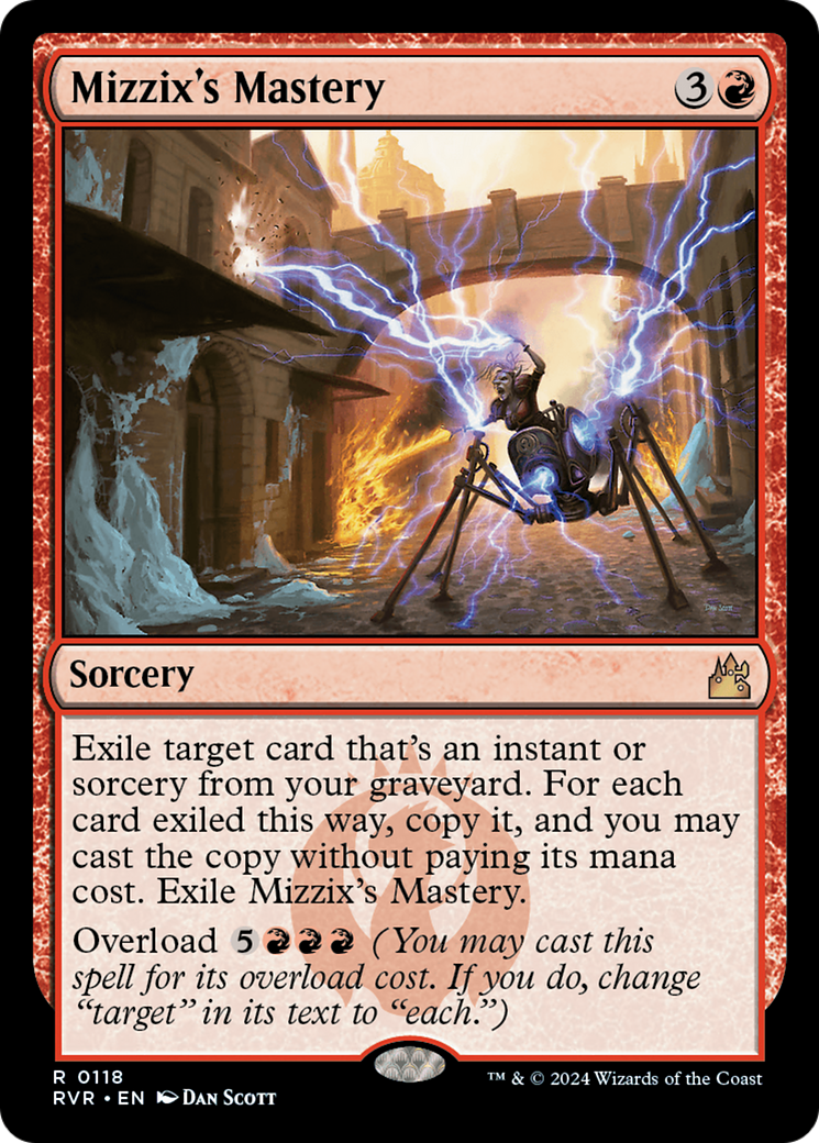Image of Mizzix's Mastery (RVR-118) - Ravnica Remastered Foil