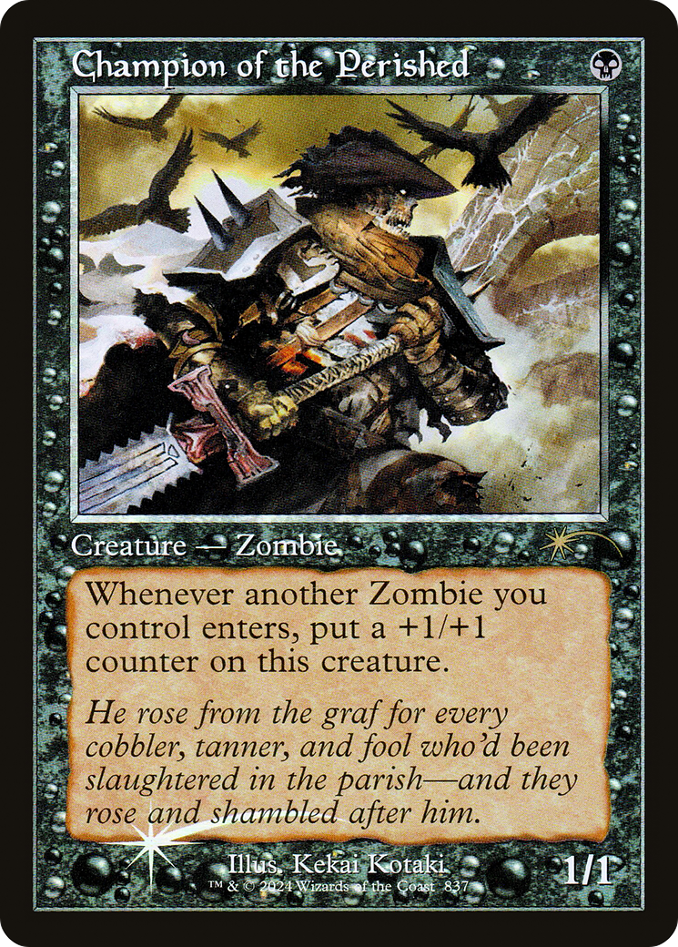 Image of Champion of the Perished (SLD-837) - Secret Lair Drop Foil