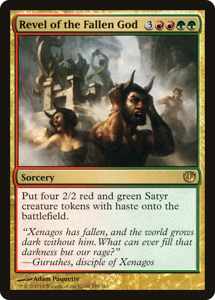 Image of Revel of the Fallen God (JOU-155) - Journey into Nyx Foil