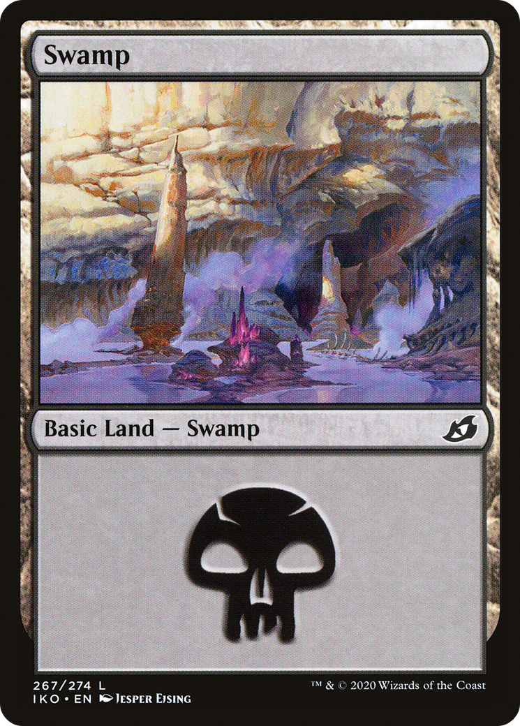 Image of Swamp (267) (IKO-267) - Ikoria: Lair of Behemoths Foil