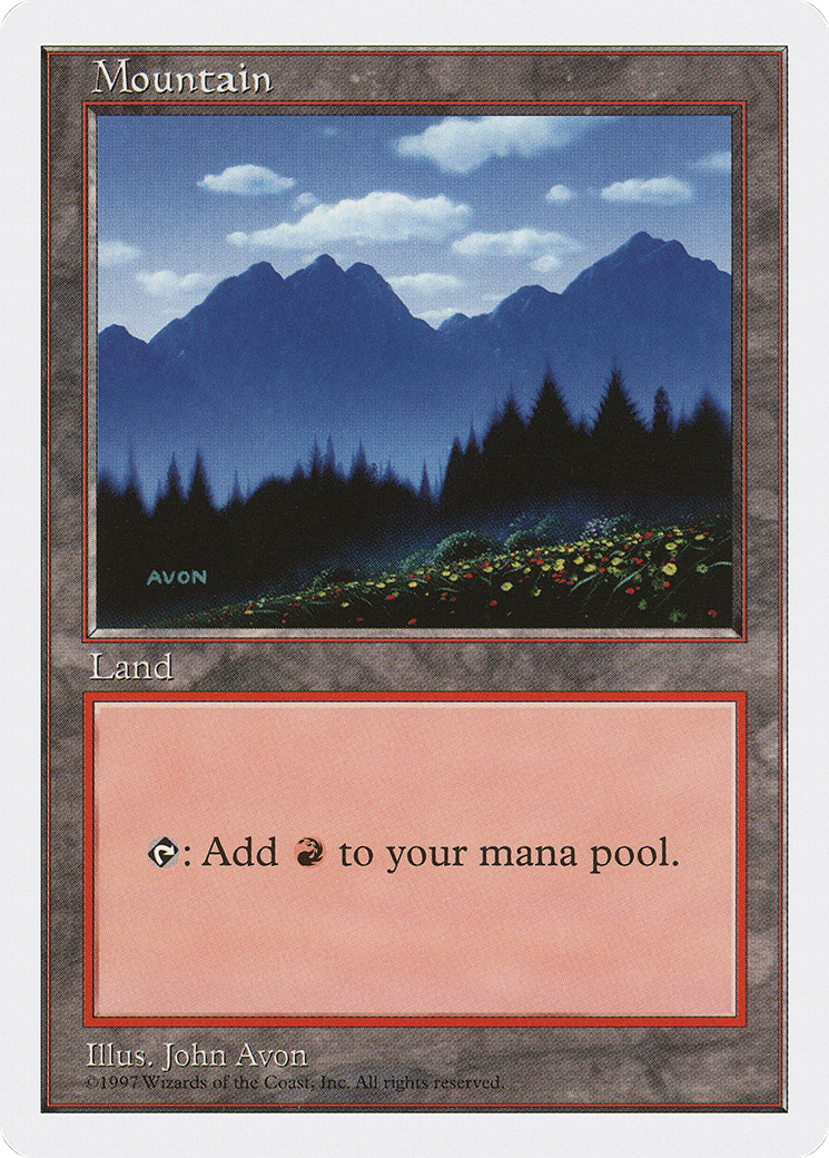 Image of Mountain (445) (5ED-445) - Fifth Edition