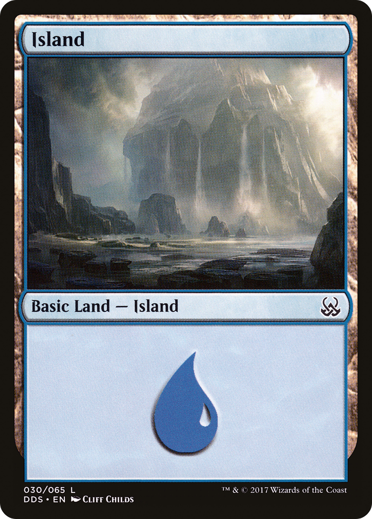 Image of Island (030) (DDS-030) - Duel Decks: Mind vs. Might