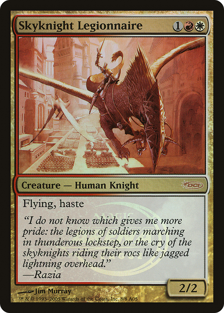 Image of Skyknight Legionnaire (ARENA-) - Arena League 2005 Foil