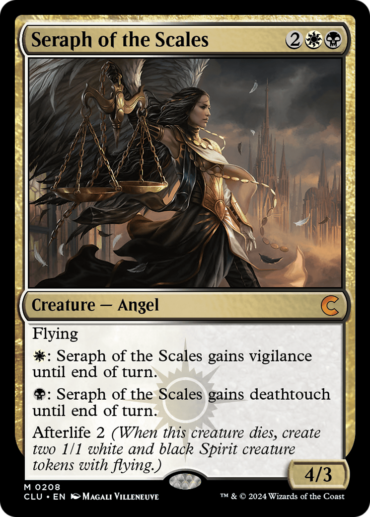 Image of Seraph of the Scales (CLU-208) - Ravnica: Clue Edition