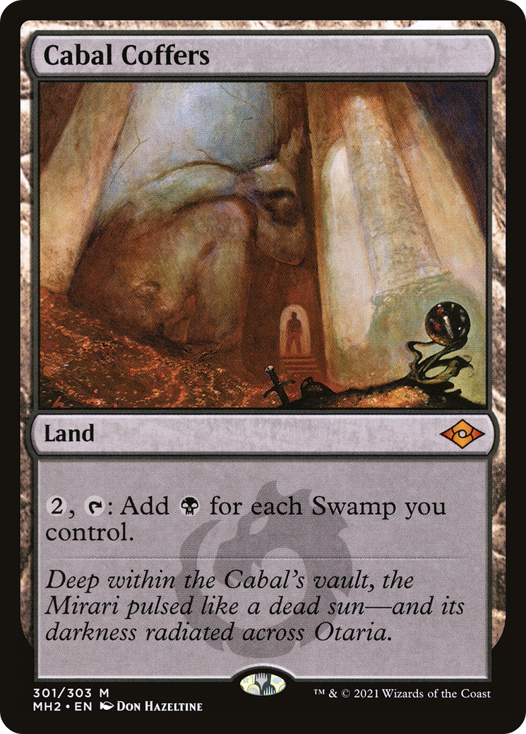 Image of Cabal Coffers (MH2-301) - Modern Horizons 2 Foil