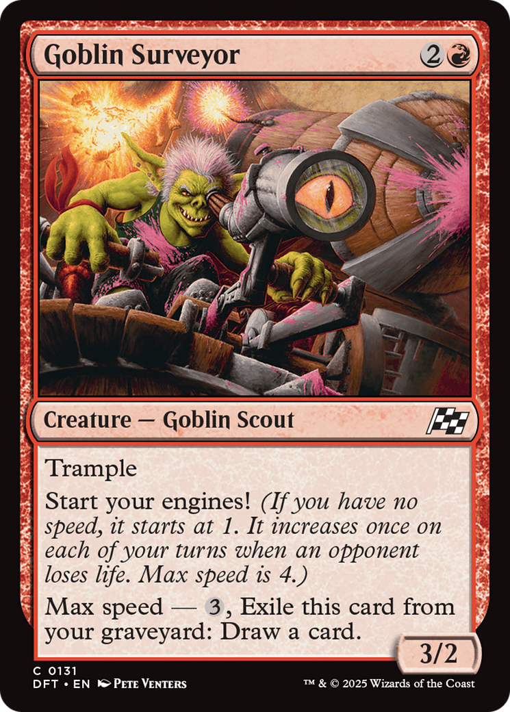 Image of Goblin Surveyor (DFT-131) - Aetherdrift Foil