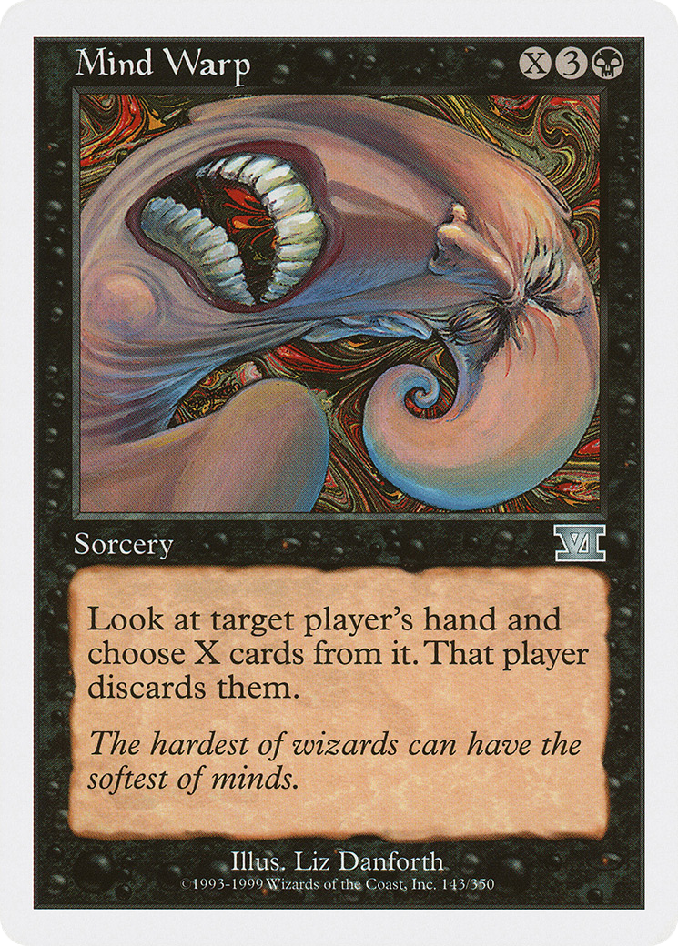 Image of Mind Warp (6ED-143) - Classic Sixth Edition