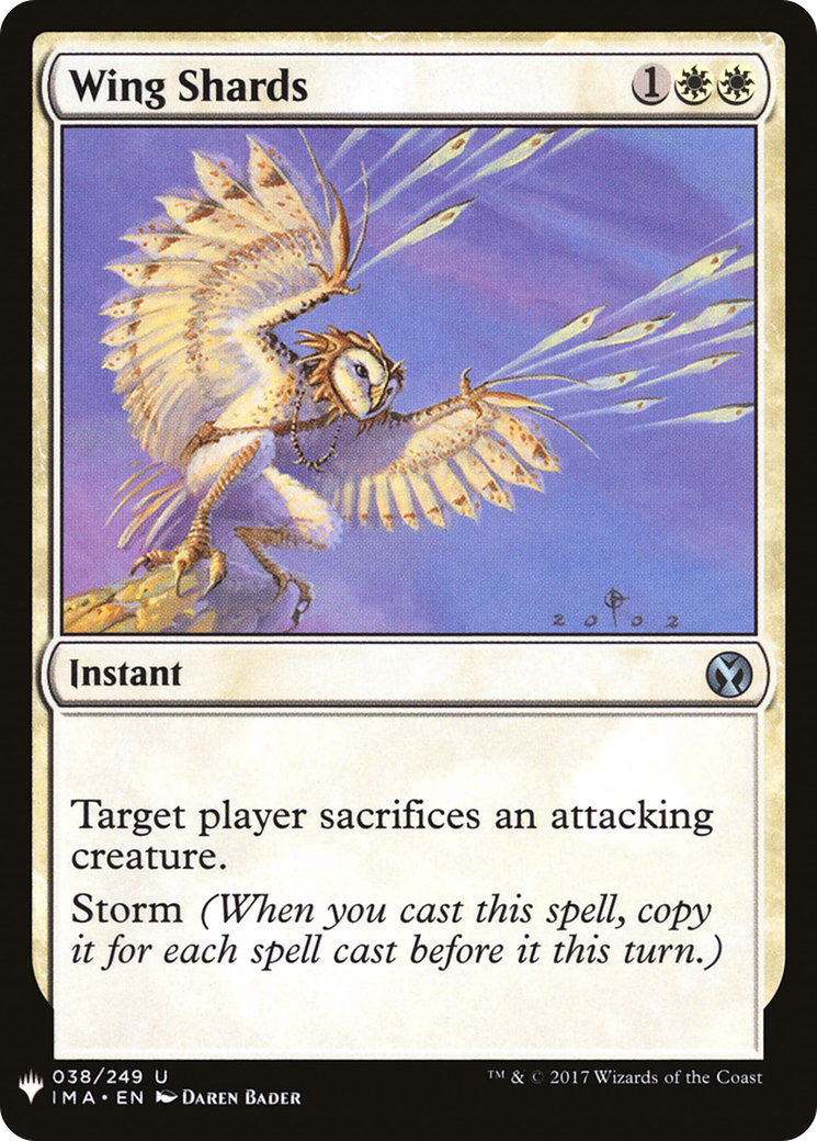 Image of Wing Shards (LIST-IMA-38) - The List