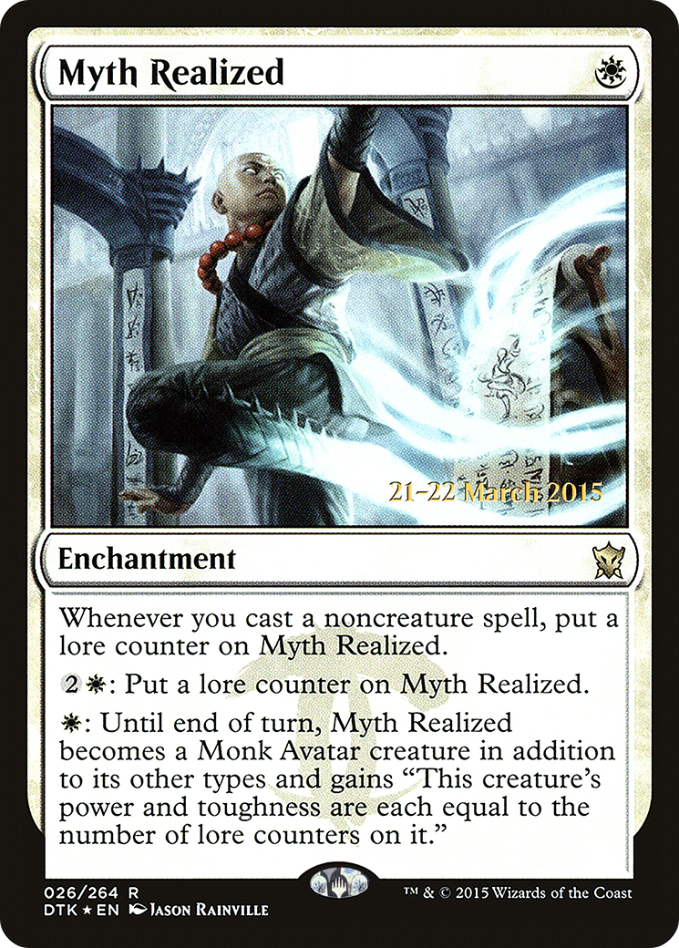 Image of Myth Realized (PRE-26S) - Dragons of Tarkir Promos Foil