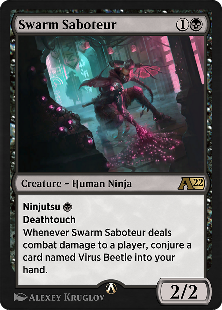 Image of Swarm Saboteur (YNEO-013) - Alchemy: Kamigawa