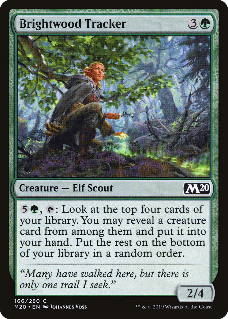 Image of Brightwood Tracker (M20-166) - Core Set 2020