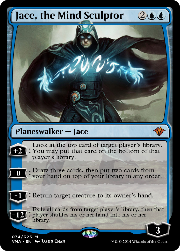 Image of Jace, the Mind Sculptor (VMA-074) - Vintage Masters