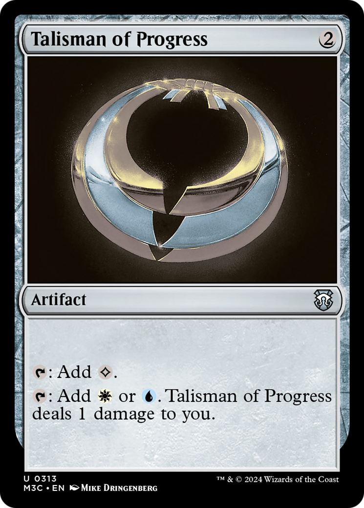 Image of Talisman of Progress (M3C-313) - Modern Horizons 3 Commander