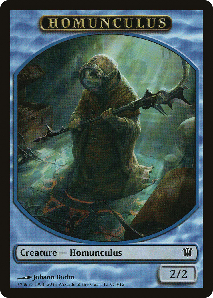 Image of Homunculus Token (ISD-003) - Innistrad Tokens