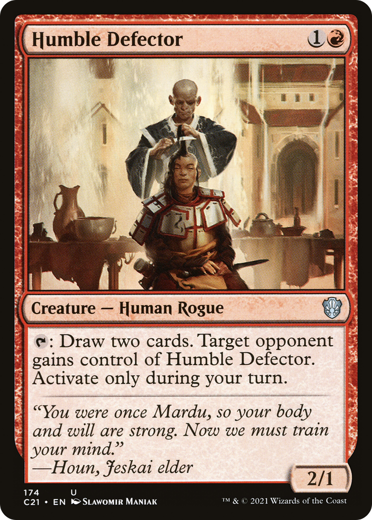 Image of Humble Defector (C21-174) - Commander 2021