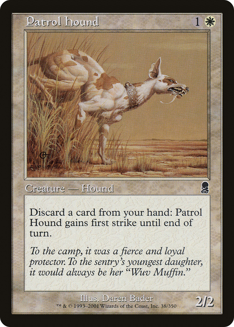 Image of Patrol Hound (ODY-038) - Odyssey Foil