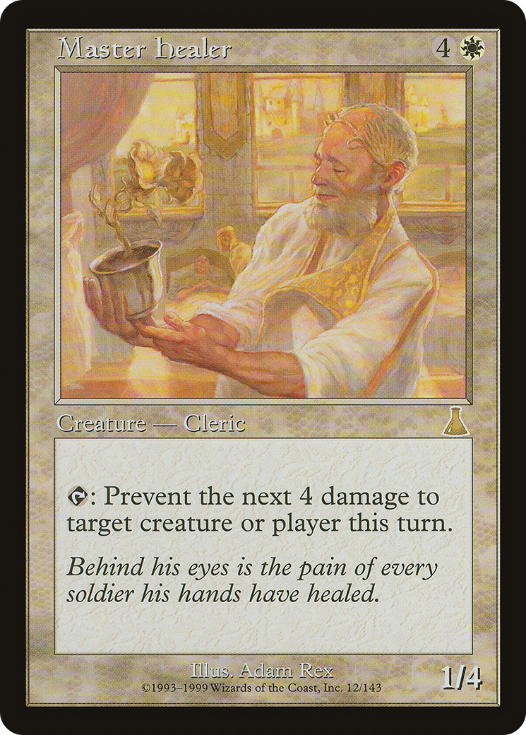 Image of Master Healer (UDS-012) - Urza's Destiny Foil