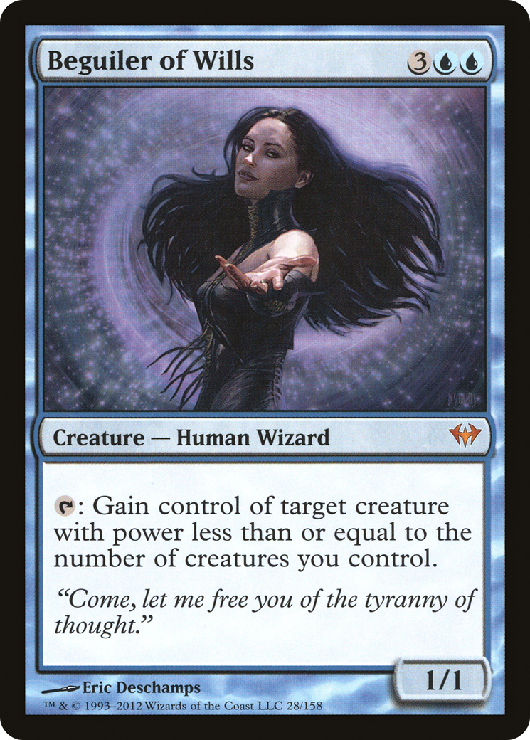 Image of Beguiler of Wills (DKA-028) - Dark Ascension Foil