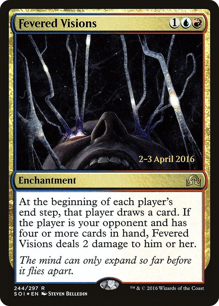 Image of Fevered Visions (PRE-244) - Shadows over Innistrad Promos Foil