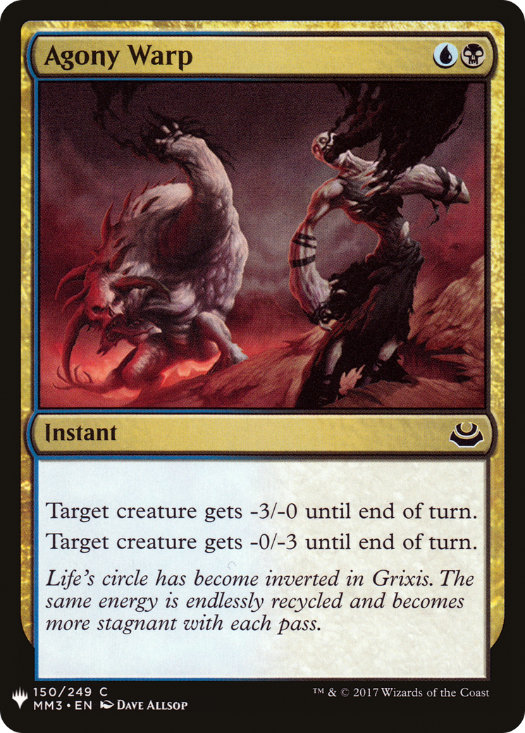 Image of Agony Warp (LIST-MM3-150) - The List