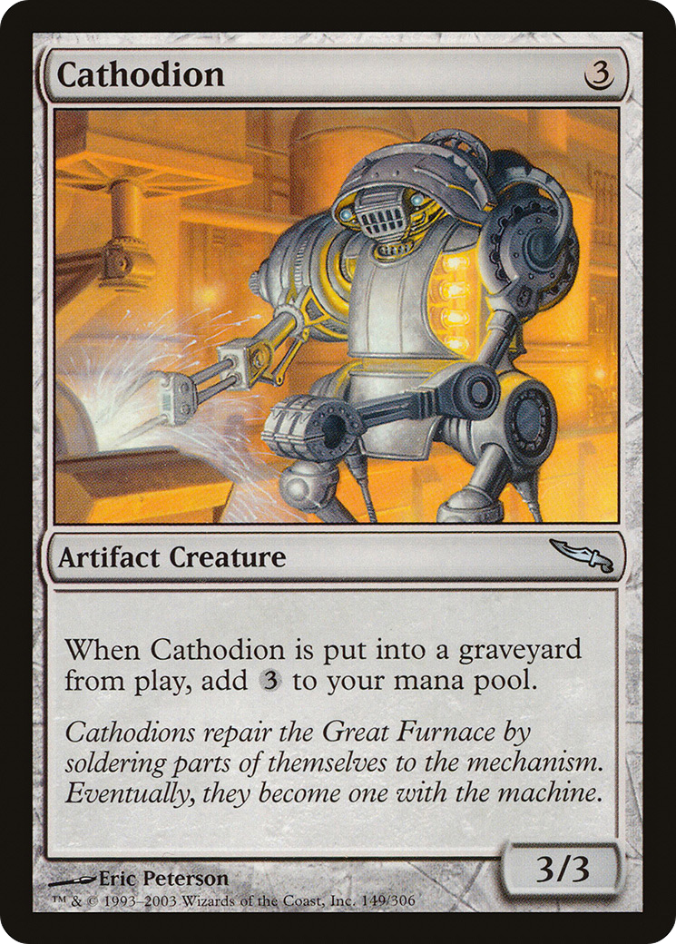 Image of Cathodion (MRD-149) - Mirrodin Foil