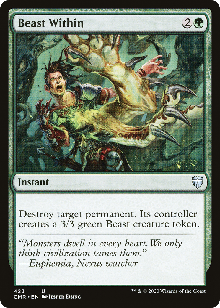 Image of Beast Within (CMR-423) - Commander Legends