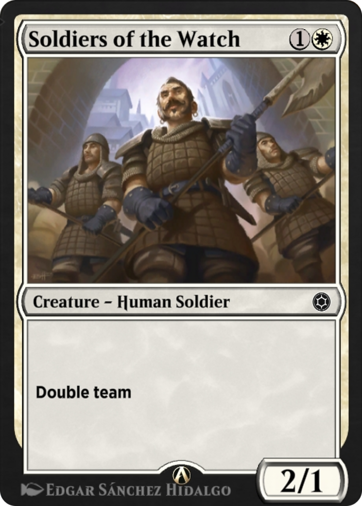 Image of Soldiers of the Watch (HBG-028) - Alchemy Horizons: Baldur's Gate