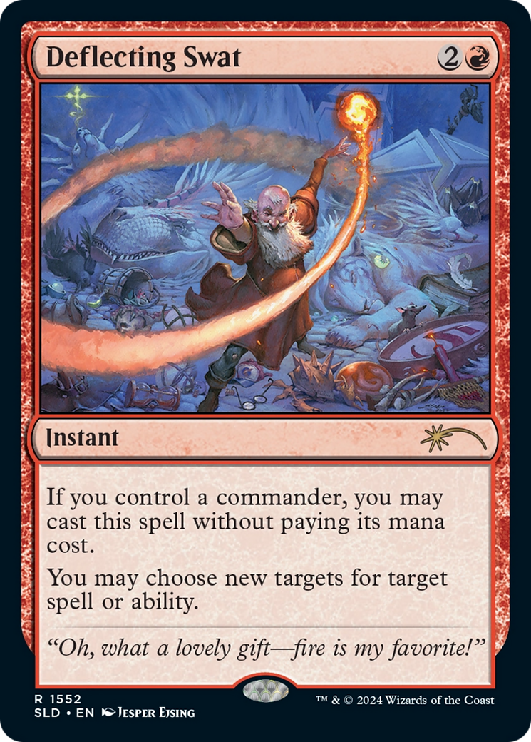 Image of Deflecting Swat (SLD-1552) - Secret Lair Drop Foil