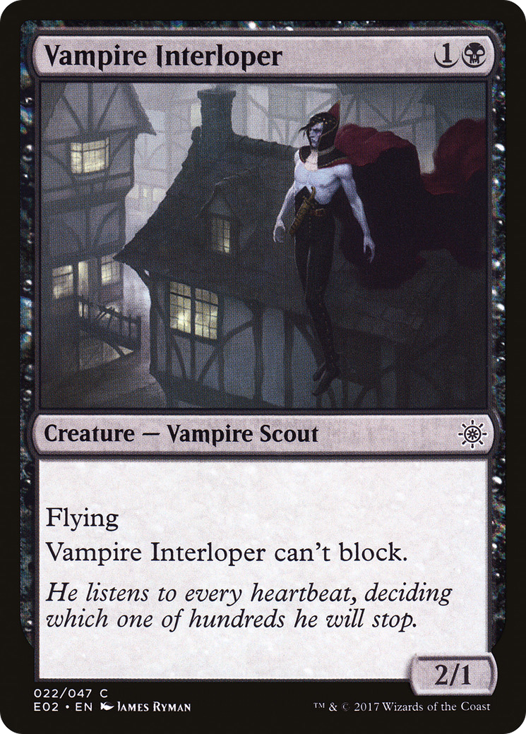 Image of Vampire Interloper (E02-022) - Explorers of Ixalan