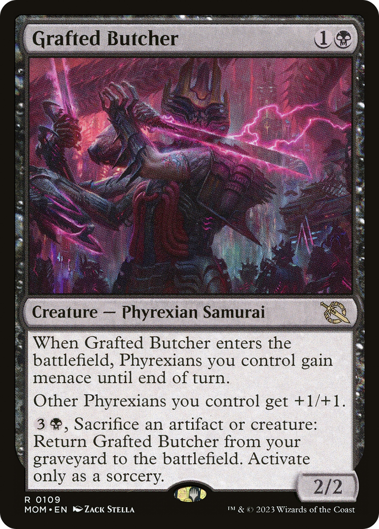 Image of Grafted Butcher (MOM-109) - March of the Machine Foil