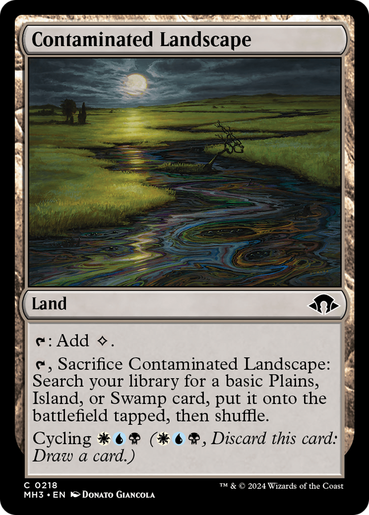 Image of Contaminated Landscape (MH3-218) - Modern Horizons 3 Foil
