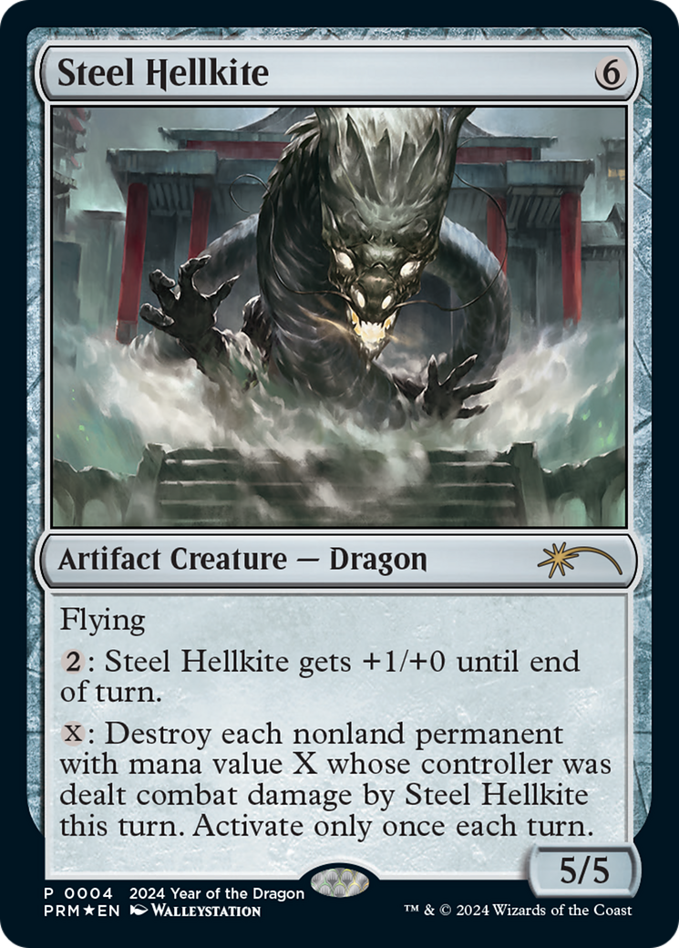 Image of Steel Hellkite (Year of the Dragon 2024) (SSP-004) - Year of the Dragon 2024 Foil