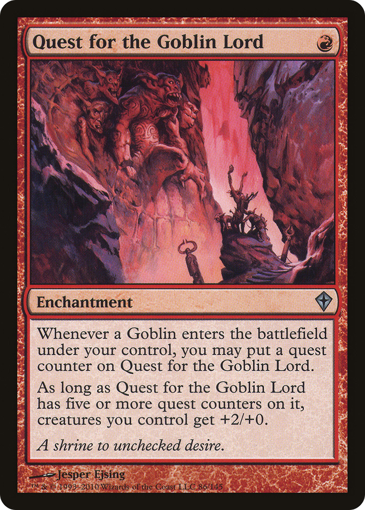 Image of Quest for the Goblin Lord (WWK-086) - Worldwake