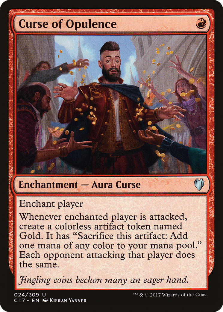 Image of Curse of Opulence (C17-024) - Commander 2017