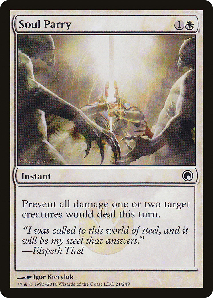 Image of Soul Parry (SOM-021) - Scars of Mirrodin Foil