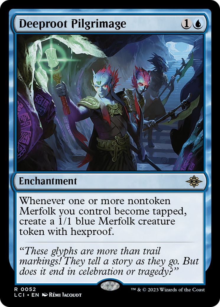 Image of Deeproot Pilgrimage (LCI-052) - The Lost Caverns of Ixalan Foil