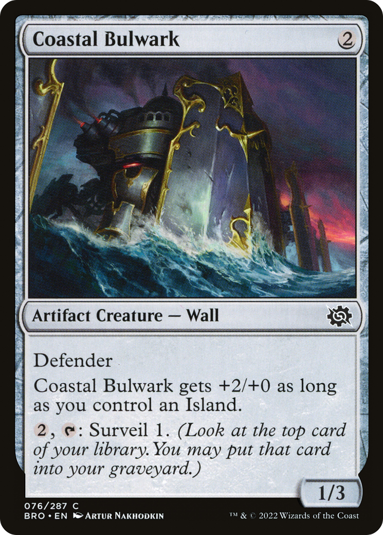 Image of Coastal Bulwark (BRO-076) - The Brothers' War