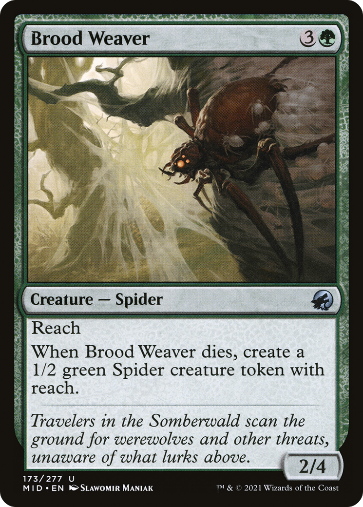 Image of Brood Weaver (MID-173) - Innistrad: Midnight Hunt