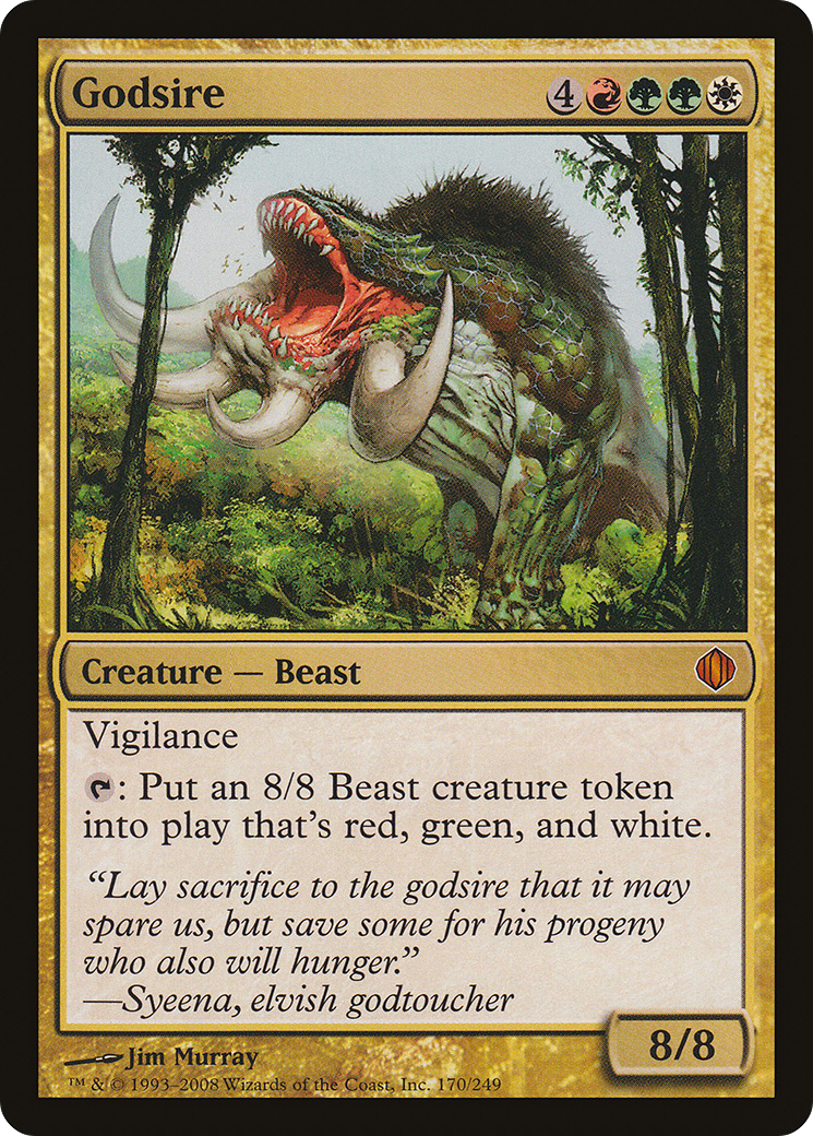 Image of Godsire (ALA-170) - Shards of Alara Foil