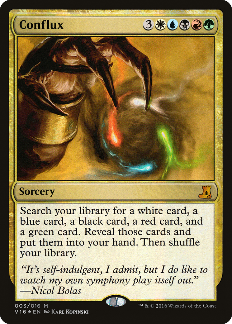 Image of Conflux (V16-003) - From the Vault: Lore Foil