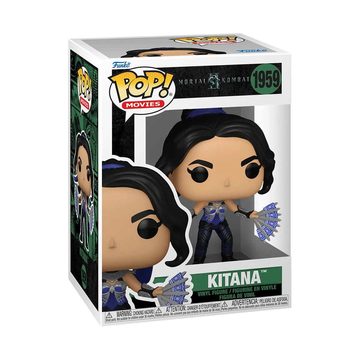 Image of Mortal Kombat II Kitana Funko Pop! Vinyl Figure #1959