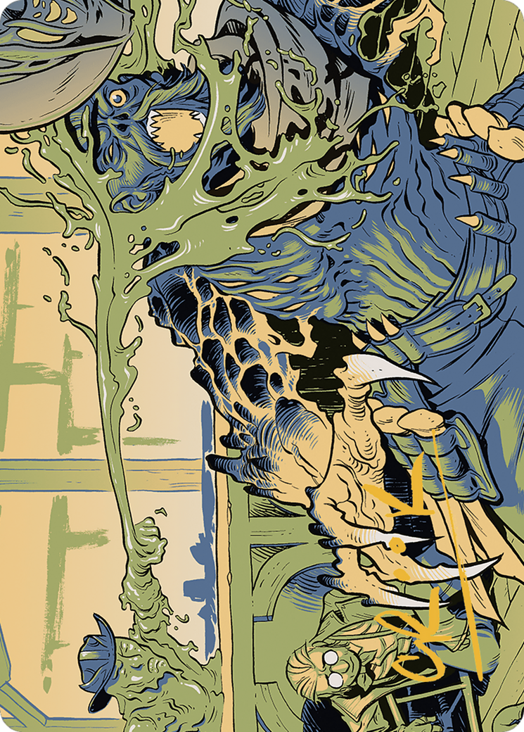 Image of Voidslime // Voidslime (AOTJ-049) - Outlaws of Thunder Junction Art Series (Borderless) Foil